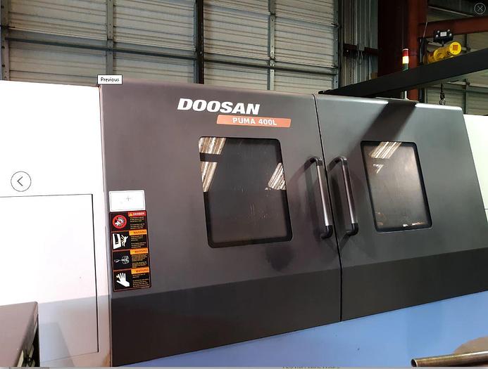 Used 2011 DOOSAN PUMA  DOOSAN PUMA 400LC WITH STEADY REST