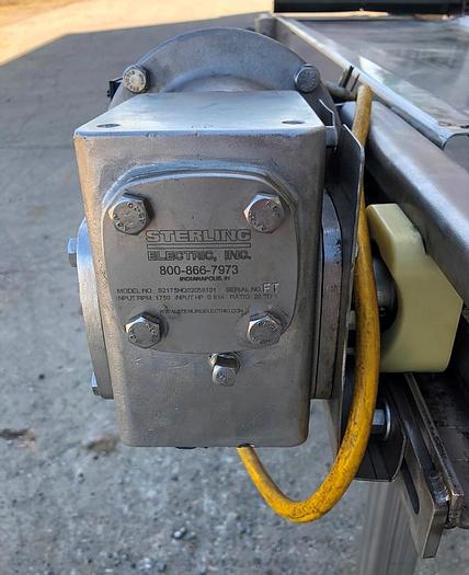 Used Conveyor, Belt, 24" x 6', S/st, Inspection, Variable Speed #S743799