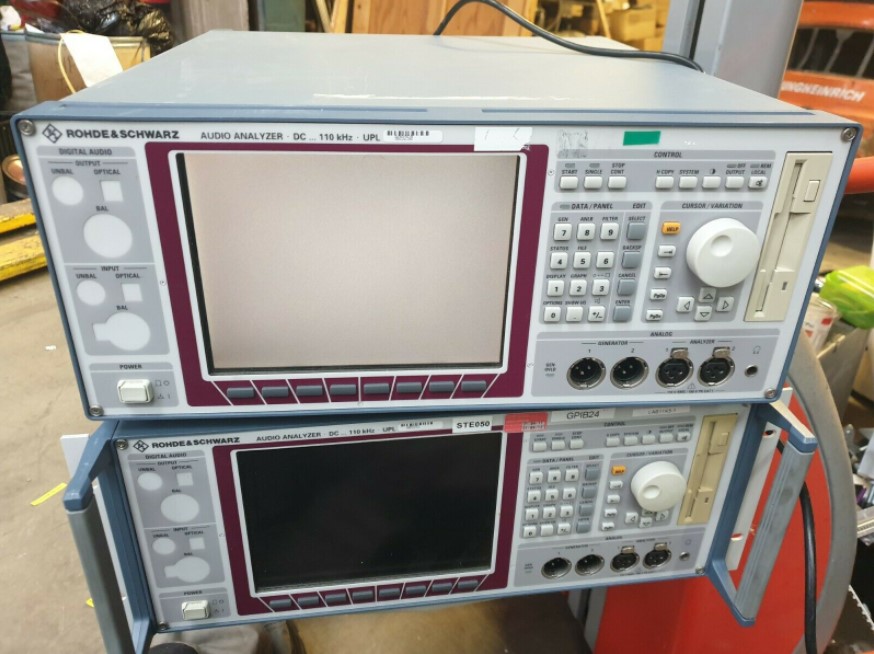 Used Rohde & Schwarz UPL 1078.2008K06 AUDIO ANALYZER W/ OPT UPL-B4 1078.3804.02