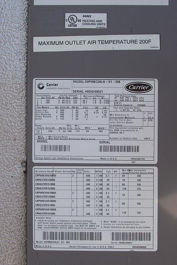 Carrier AC units