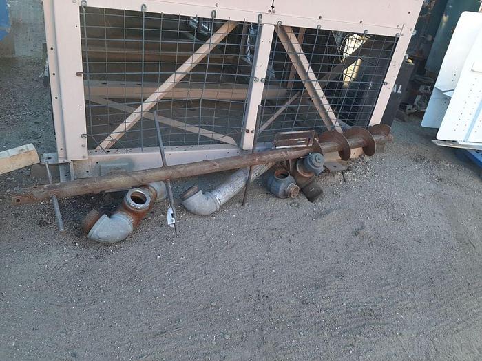 Used Hopper, Dump, 60 CF, 2 CY, C/st, Auger Discharge #S744874