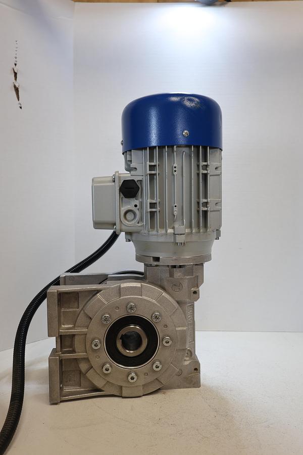 Used MT Motori TN80C4 1.3HP Motor Varvel SRS070 100:1 Worm Gearbox Used
