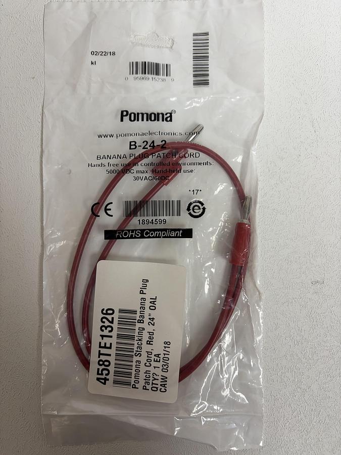 Used ITT Pomona B-24-2 Cord (lot of 8)