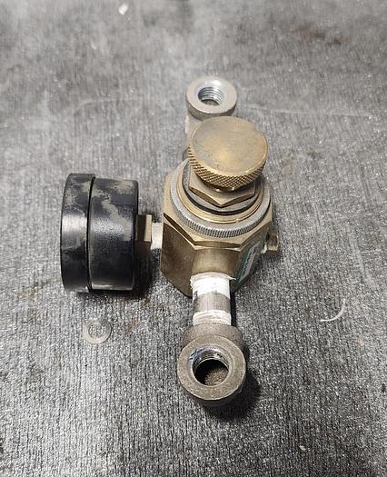 Used CKD Valve B2519-2C-NS16 with Nisshin Pressure Gauge (15 PSI) - GHA-131