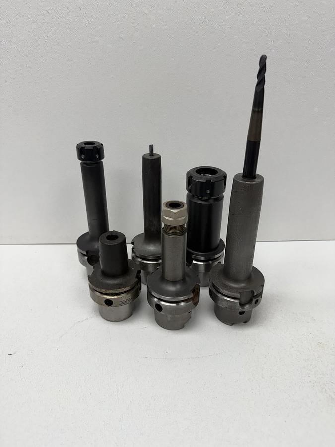 Used (lot of 6) HSK Tool Holders