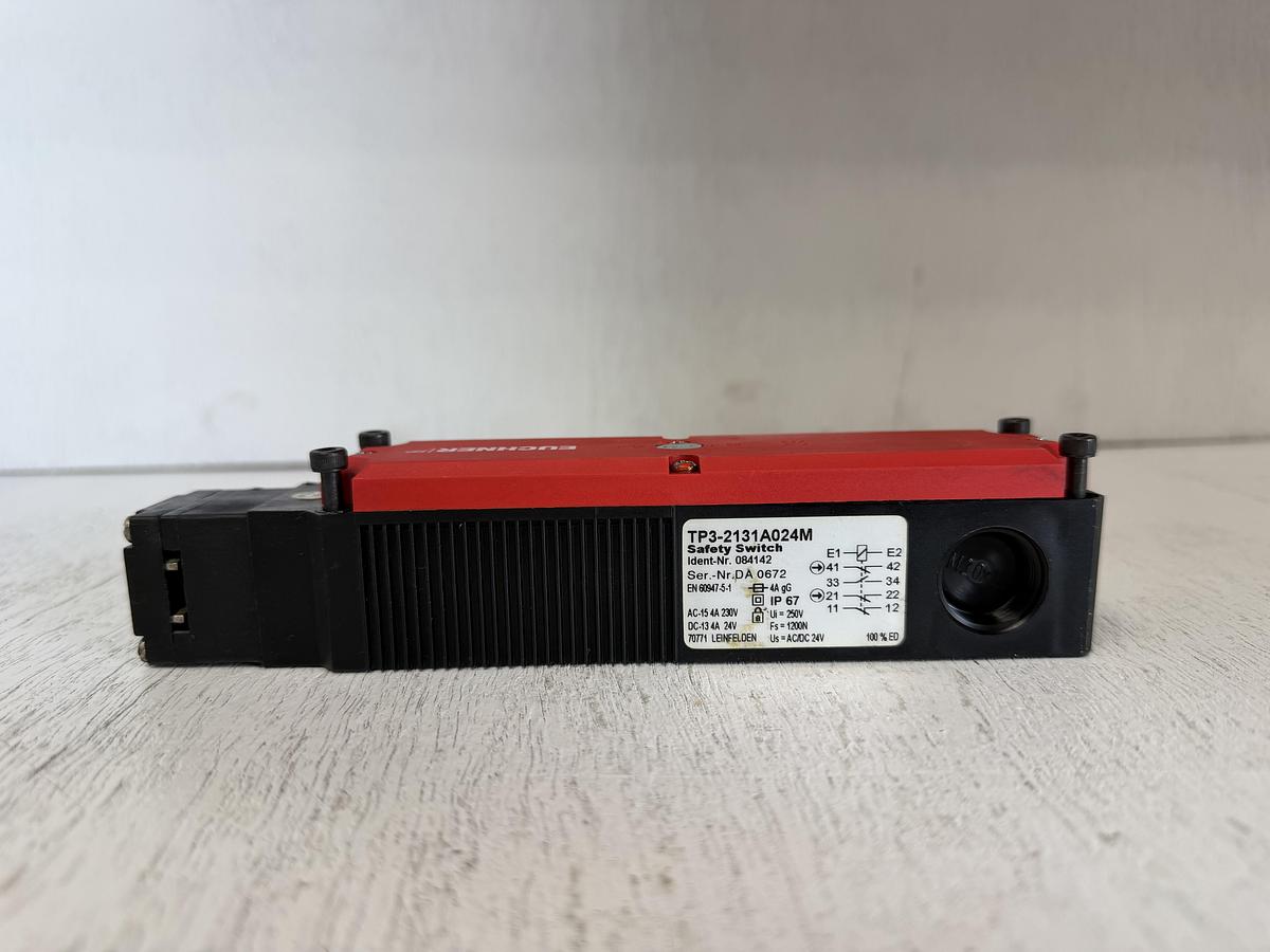 Used Euchner TP3-4121A024M Safety Switch - TP Series - 24V GHA-180