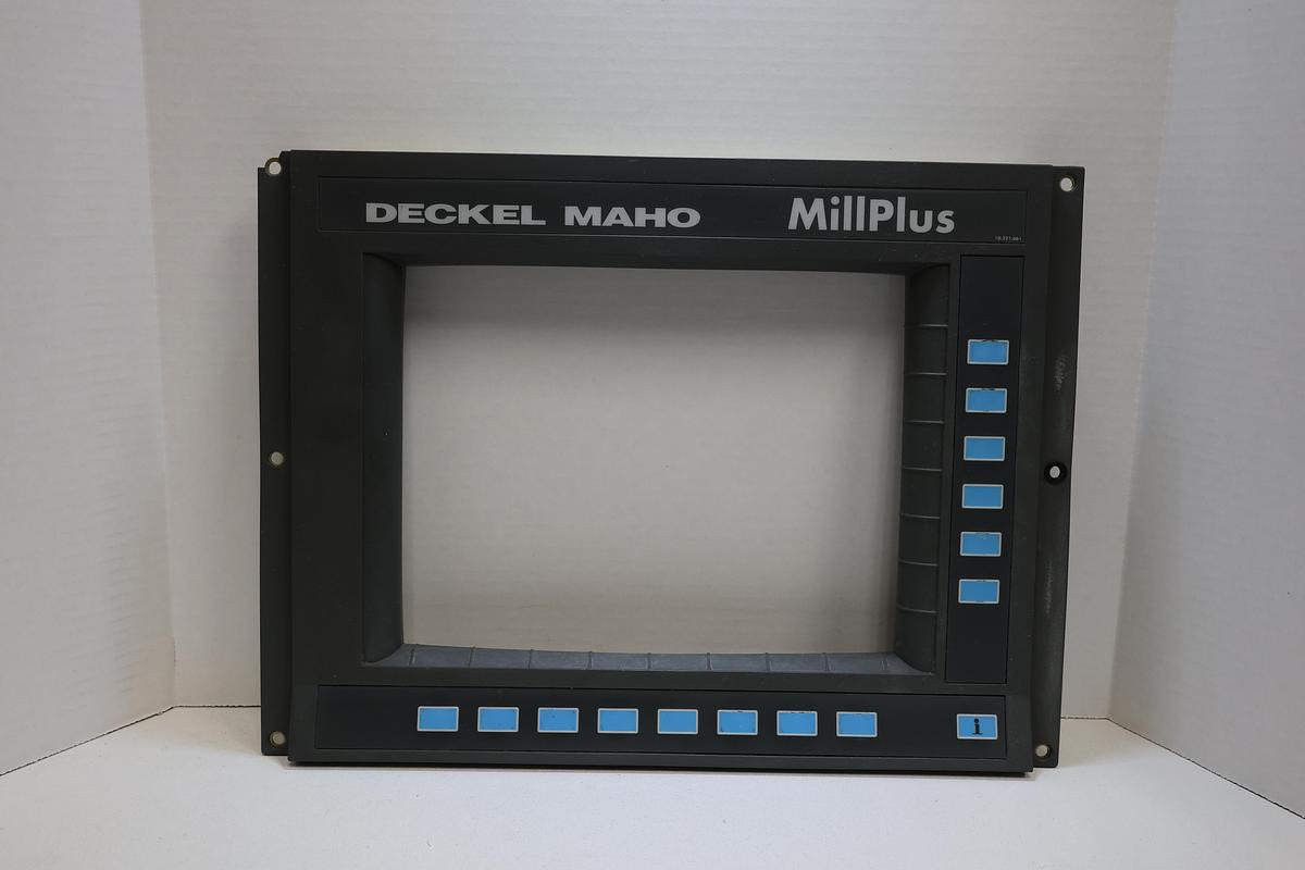Used Deckel Maho MillPlus Control Panel Frame Plate 10.221.661 OEM