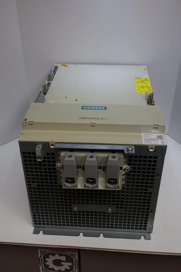Used Siemens SIMODRIVE 611 6SN1145-1BA01-0DA1 Power Supply/Infeed Module 55kW Used