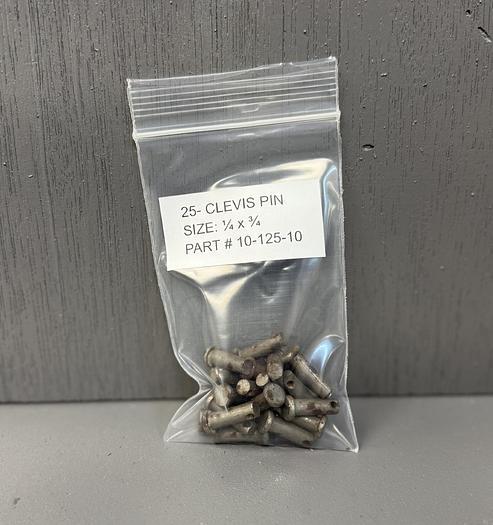 Used (25-PK) 1/4 x 3/4 Clevis Pin - GHB-63
