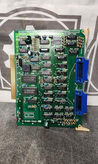 Used Okuma E0241-653-028 Driver/Receiver Card - GHA-91