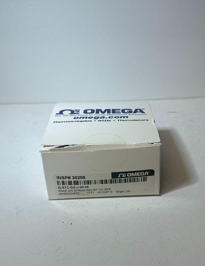 Used Omega 5LRTC-GG-J-20-36 Snap-On Strain Relief T/C, 5/PK GHA-72