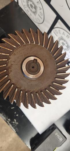 Used Valenite V50CT-E125L Tool Holder with 7X3/4X1-1/4 TOOTH CUTTER GHA-150-OBA