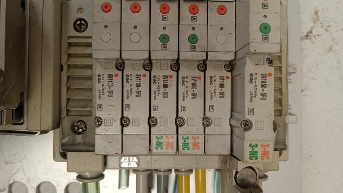 Used Charmilles CMM Roboform 550 SMC CH4223_V02 Pneumatic Control Panel GH118