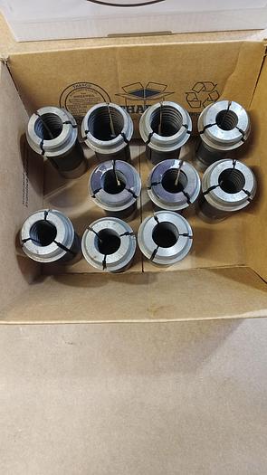 Used Lot of 10 S&M TF37 Collets GH503
