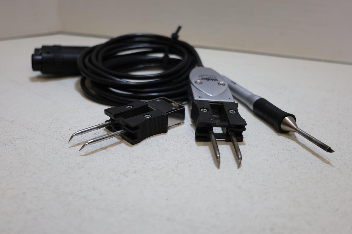 Used Weller WXMP MS & WXMT MS Micro Soldering Set + NEW Spare Tip Used