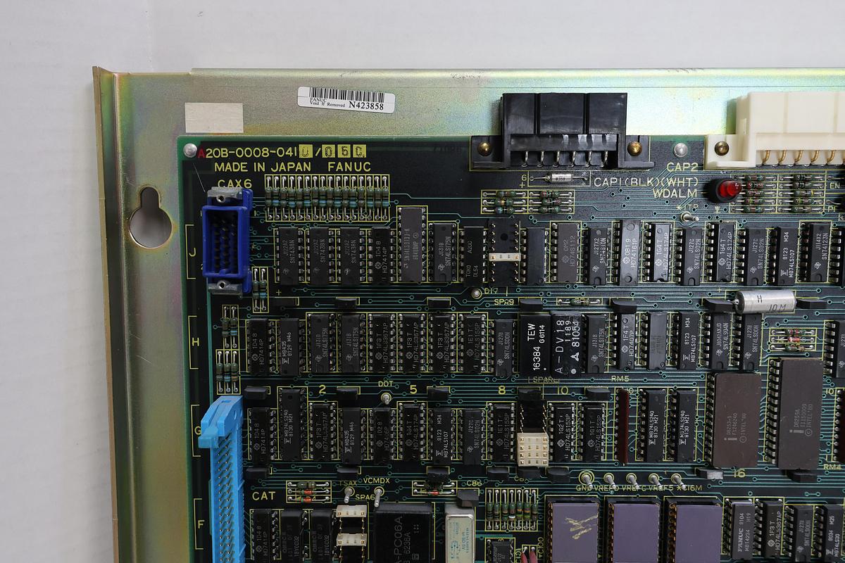 Used FANUC A20B-0008-0410 CNC Mother Board – OEM Main Control PCB (Used, Working Pull)