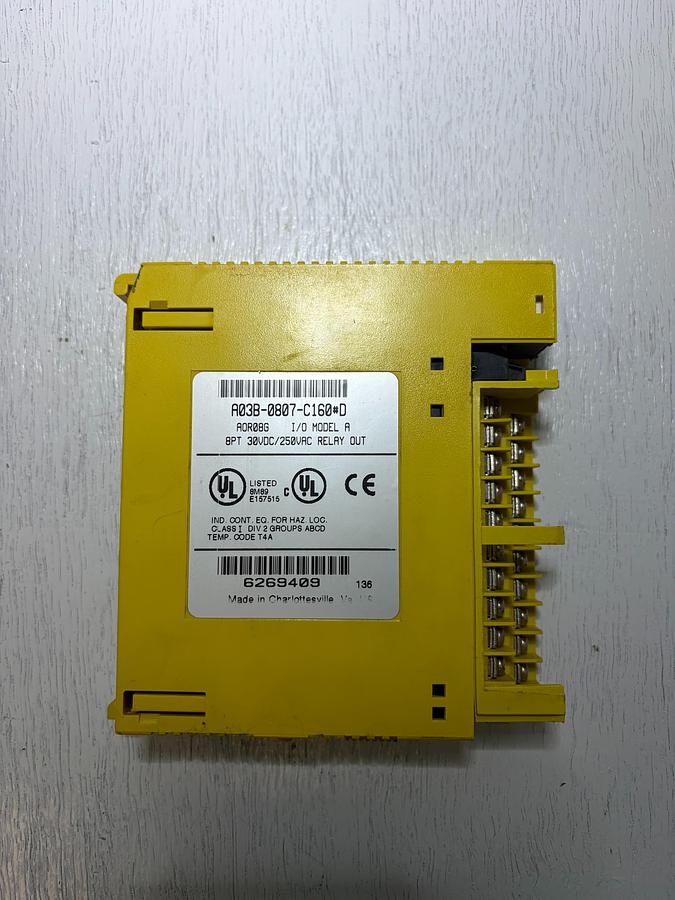 Used Fanuc A03B-0807-C104#D 16-Point Input Module GHA-177