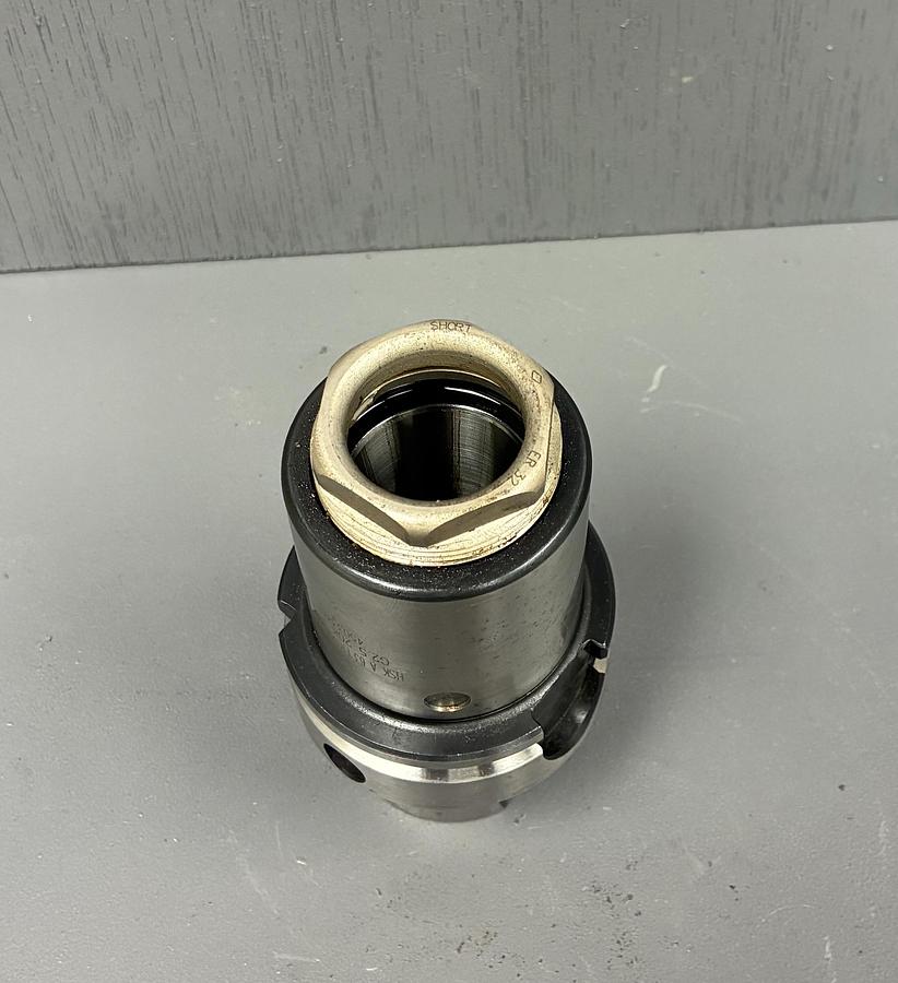 Used HSK A63 ER 32 SHORT E G2.5 20K RPM Collet Chuck Tool Holder HSKA63 GHC-5