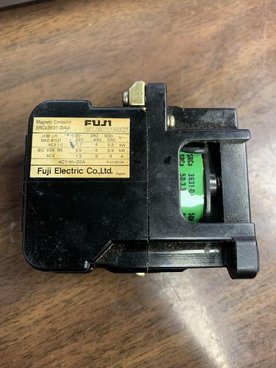 Used Fuji Electric Co. SRCa3631-0(4a) Magnetic Contactor GHA-49