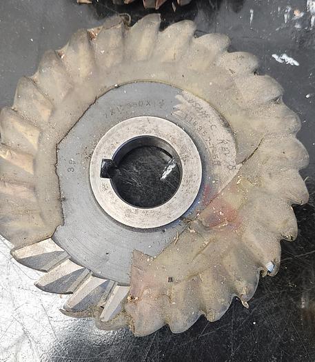 Used Lot of 2 - 7" Mill Cutters - GHB-49