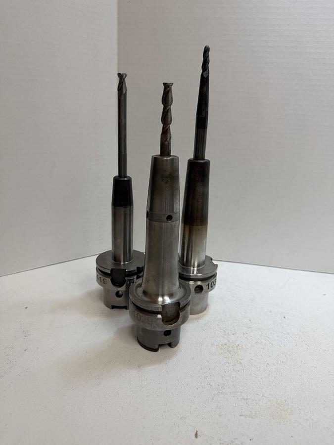 Used (Lot of 3) HSK Toolholders 