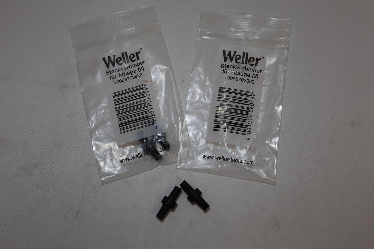 Weller T0058703922 Plug-On Connector for WDH Safety Rests Lot of 4 New