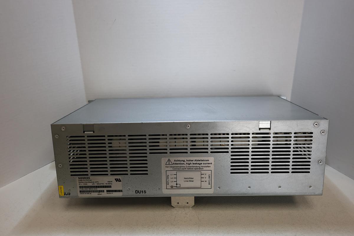 Used Siemens 6SL3000-0BE25-5AA0 Active Line Module Line Filter 55kW 103A Used