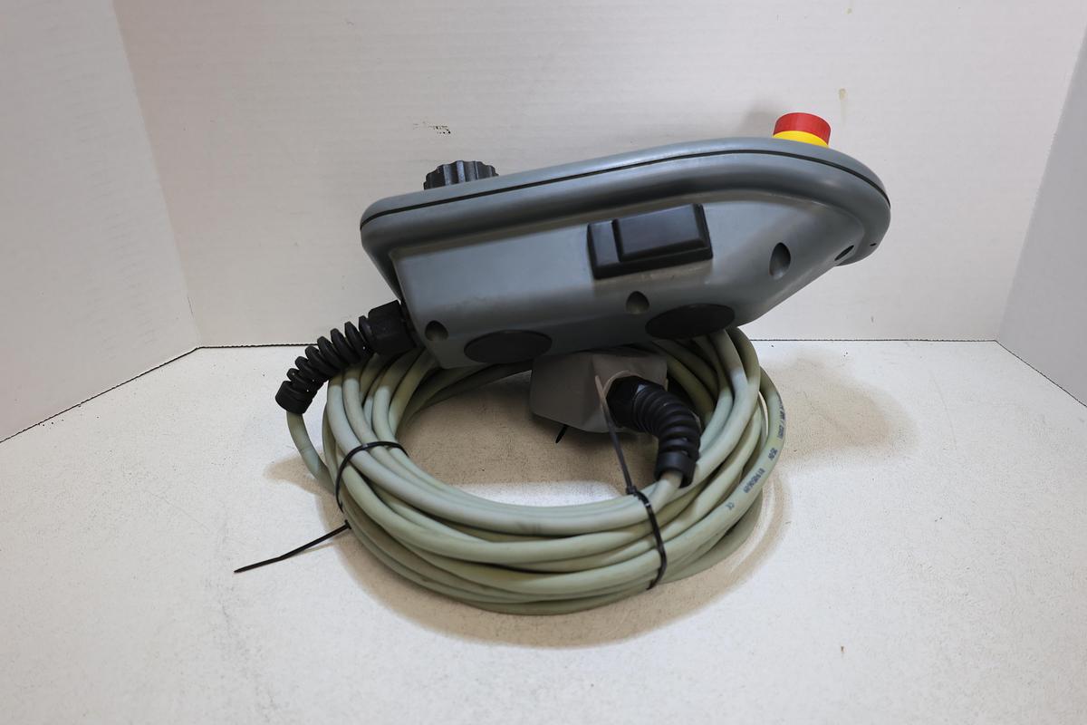 Used EBE CNC Machine Handheld Pendant MPG Remote Harting 24 Pin Male Used