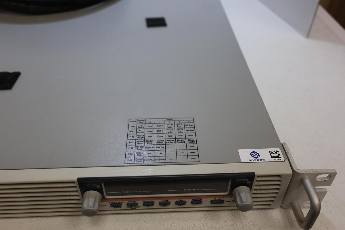 Used GW Instek PSU 60-25 Programmable DC Power Supply 0-60V 25A Rack Mount