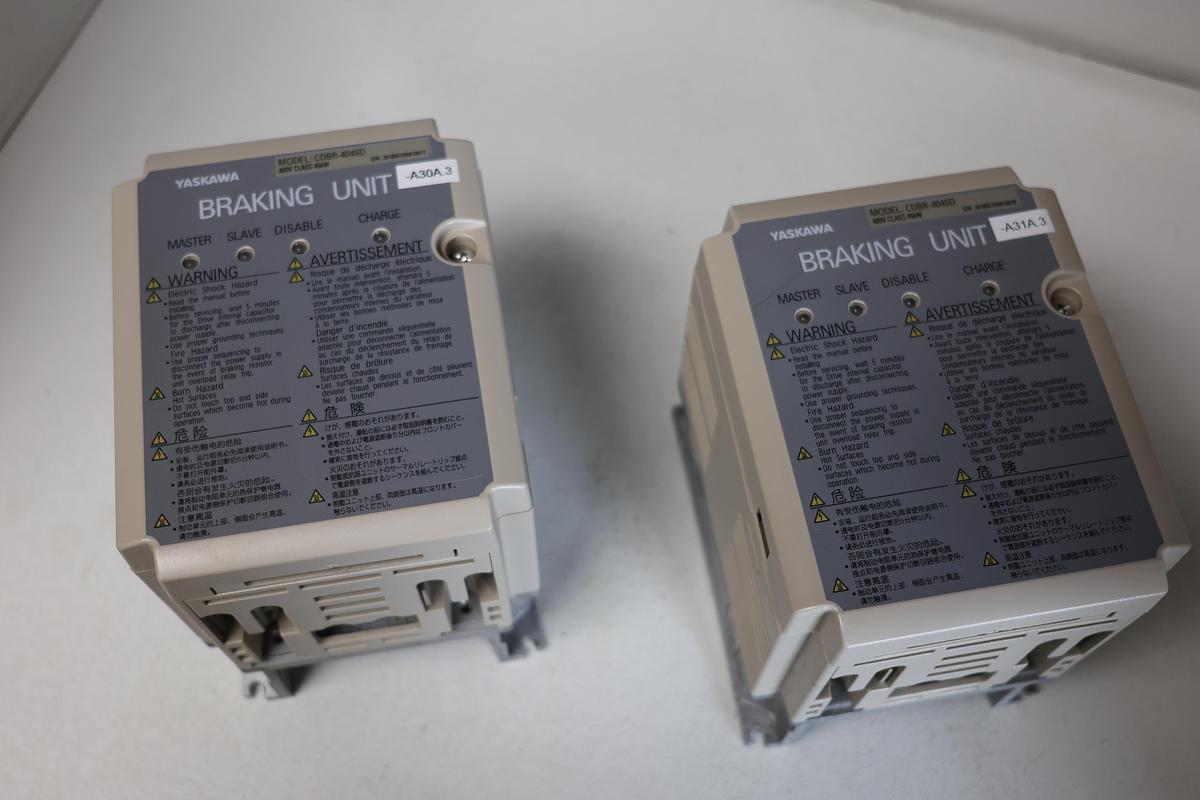 Used Yaskawa Braking Unit CDBR-4045D – Industrial Drive Component