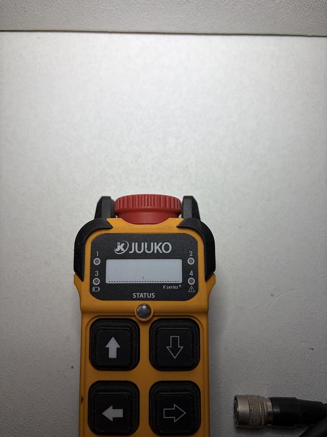 Used Juuko Remote HV-K 1200 On/Off Transmitter for 6 Sections with cord GHC-53