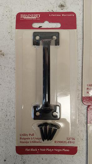 Used Lot of 15 Brainerd B59002G-FB-U Utility Pull Black GH601