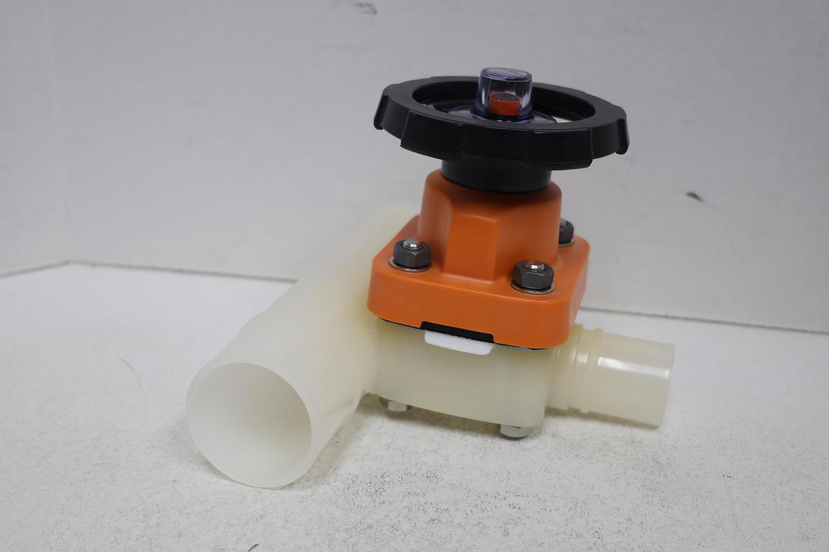 George Fischer +GF+ 175.319.009 SYGEF BCF-HP Zero Static Diaphragm Valve GHA-10