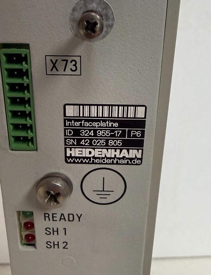 Used Heidenhain Interfaceplatine ID 324 955-17 P6 GHA-120