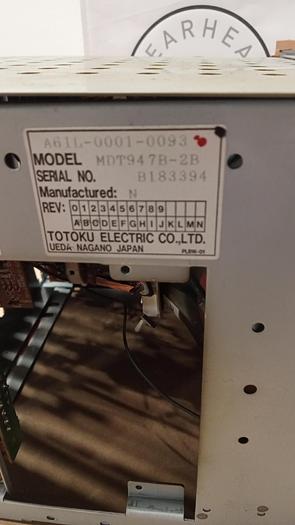 Used GE Fanuc Series O-M A61L-0001-0093 Display Module W/ N860-3117-T010 Keyboard GH502