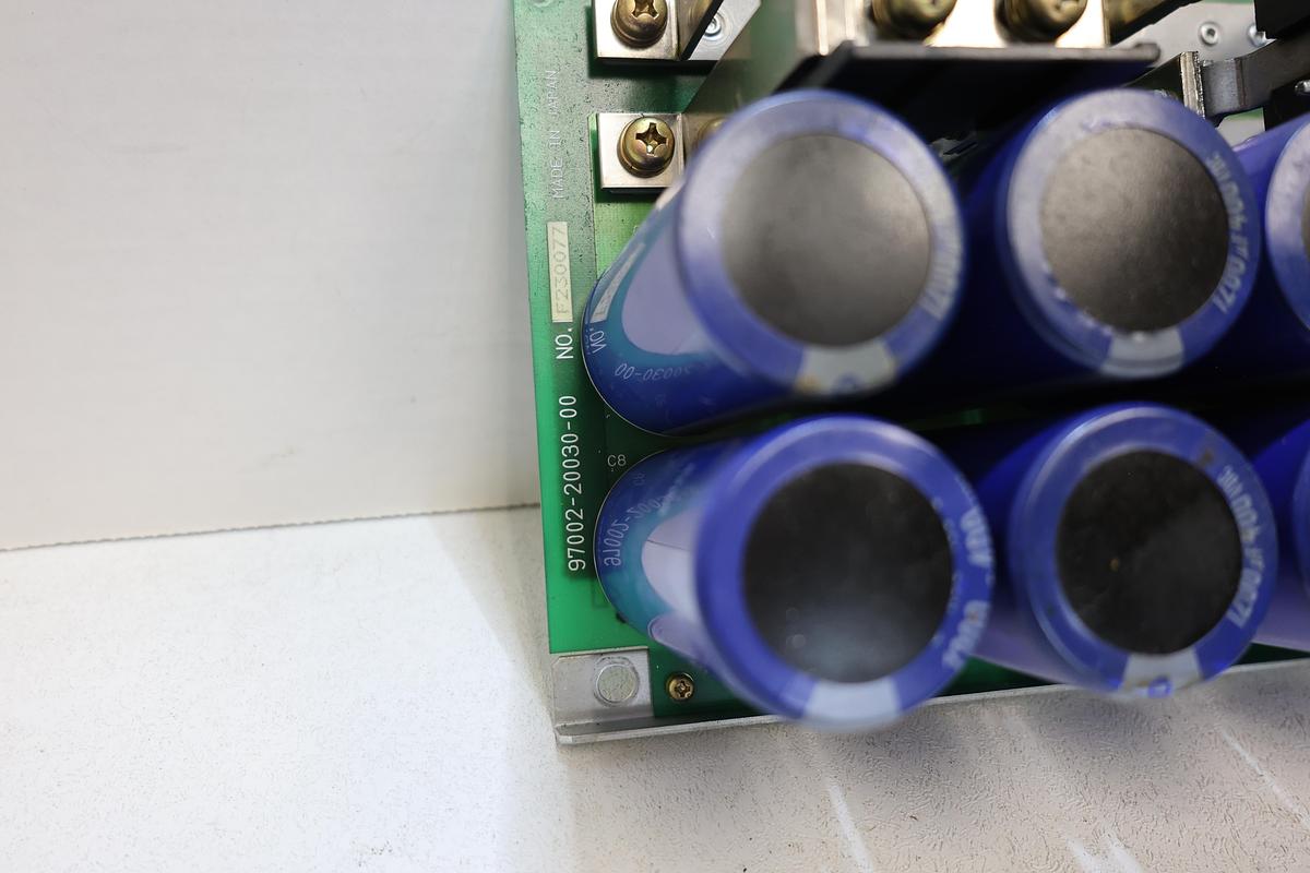 Used 97002-20030-00 Capacitor Bank PCB Assembly 1200uF 400VDC Used Japan