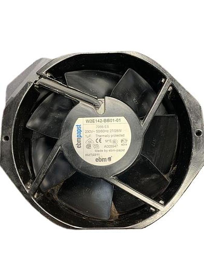 Used EBM Papst W2E142-BB01-01 Thermally Protected Cooling Fan Industrial Axial Fan