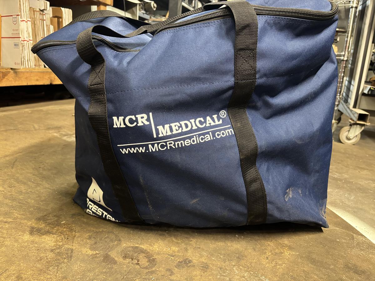 Used Prestan Lateral CPR Doll (4) and bag 10255 GHC-