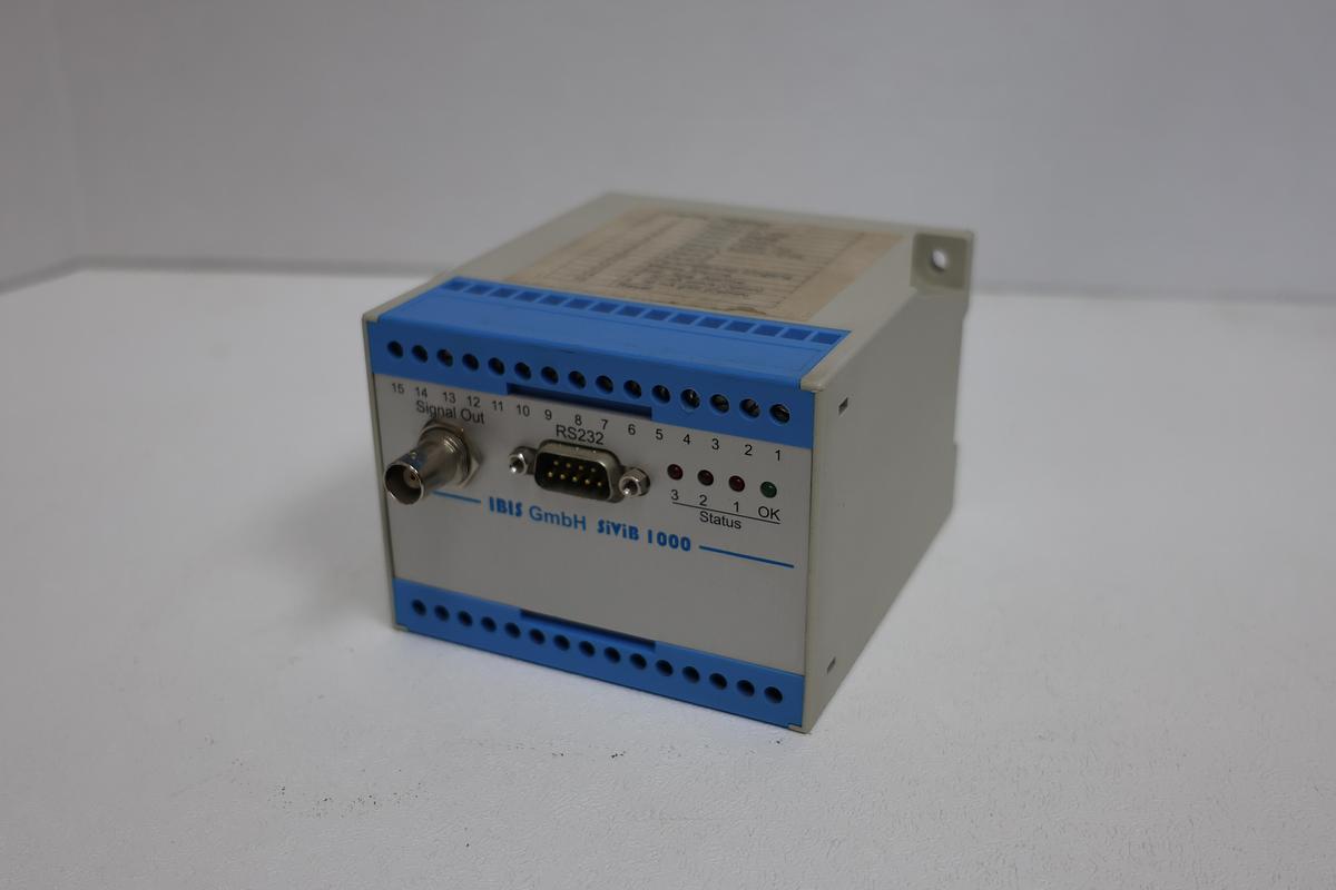 Used IBIS SiViB 1000 Vibration & Rolling Bearing Monitor – Condition Sensor, 24 V DC GHC-36