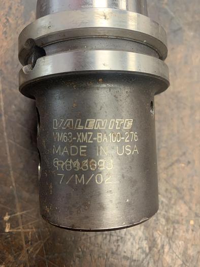 Used Valenite VM63 Boring Bar Tool Holder VM63-XMZ-BA100-276 GHA-gs28