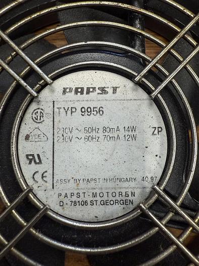 Used PAPST TYP 9956 COOLING FAN GHA-143