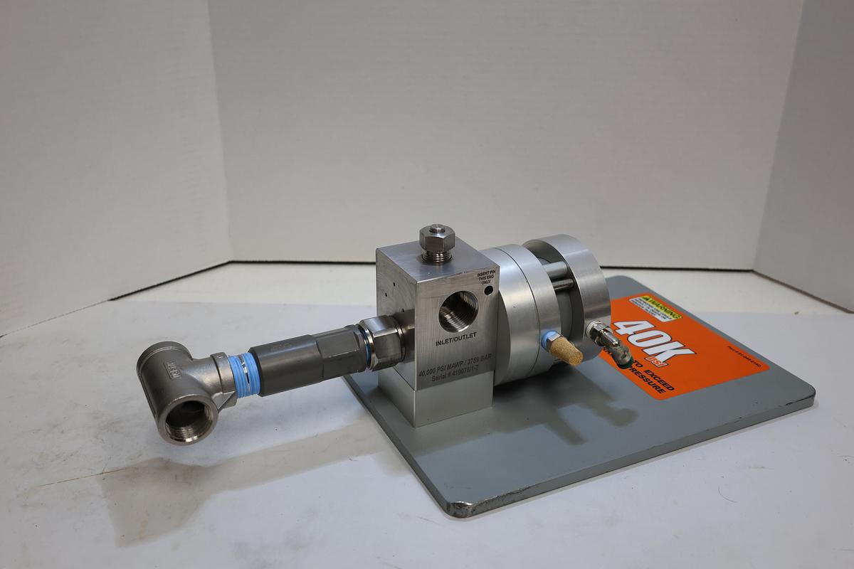 Fabco-Air PSR6-0.500-HL High Pressure Pneumatic Actuator 40,000 PSI MAWP New