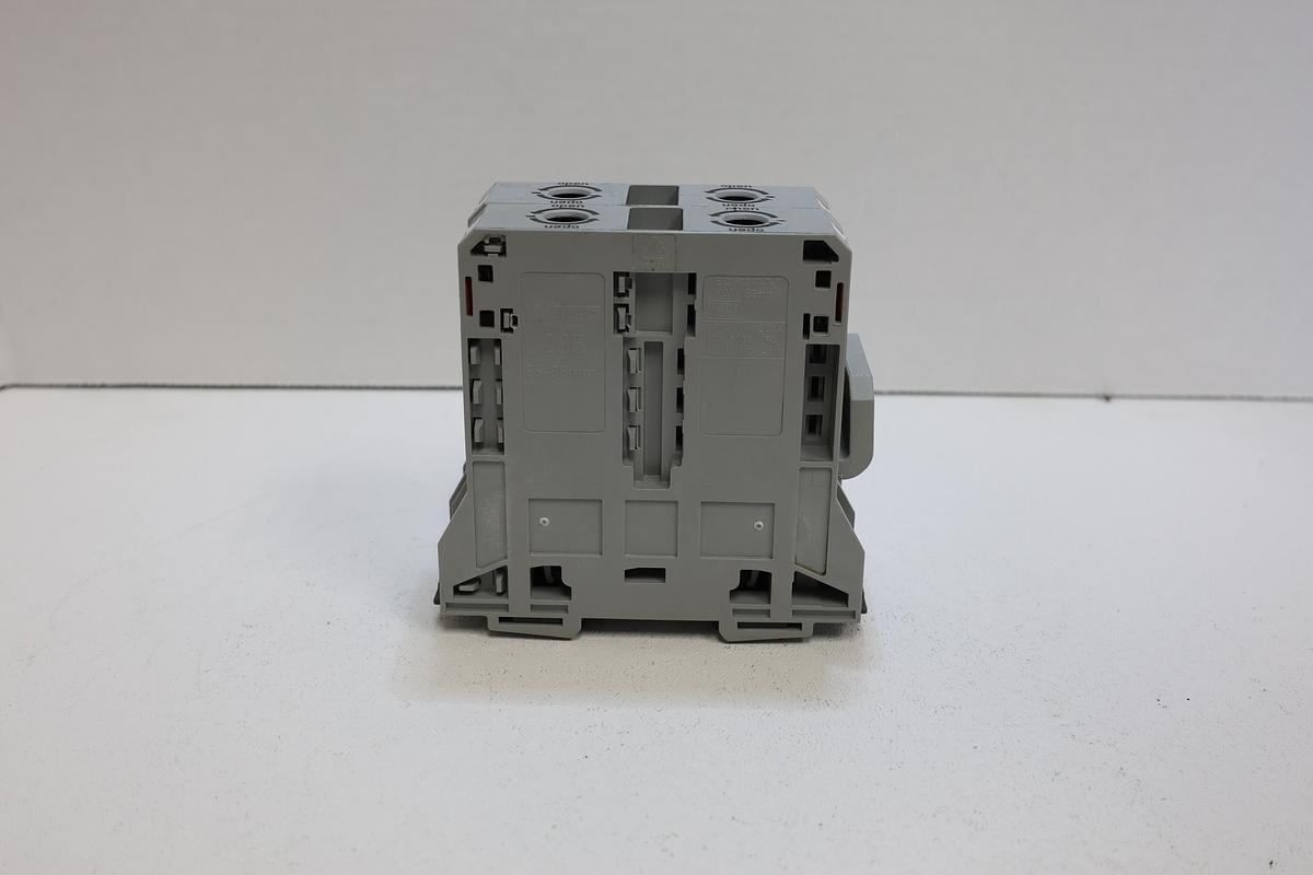 Used WAGO 285 Double Power Terminal Block 35mm²-95mm² DIN Rail Mount GHC-07