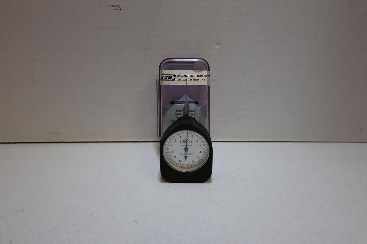 Used Correx Haag-Streit Bern Tension Gauge – 6 Grams, Swiss Made