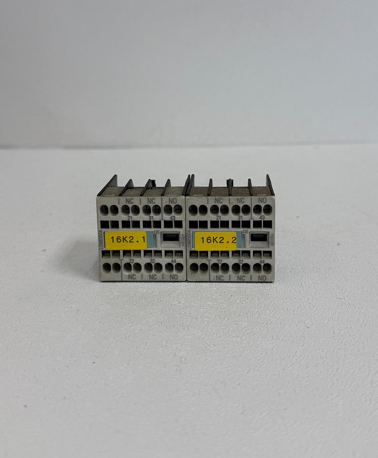 Used SIEMENS 3RH1911-2HA12 – Auxiliary Contact Block GHC-39