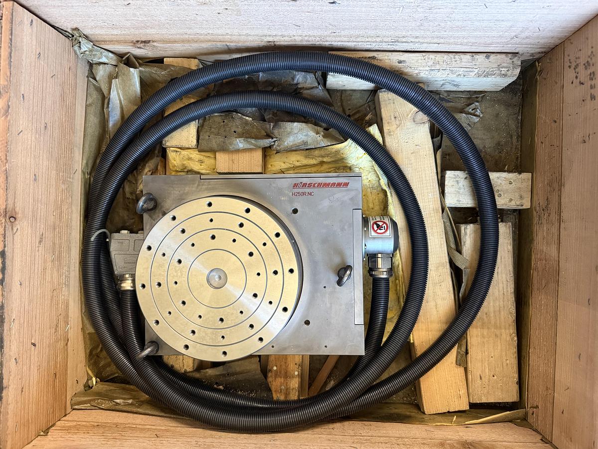 Used Hirschman H250R.NC Electric Rotary Indexing Table 9-3/4" 