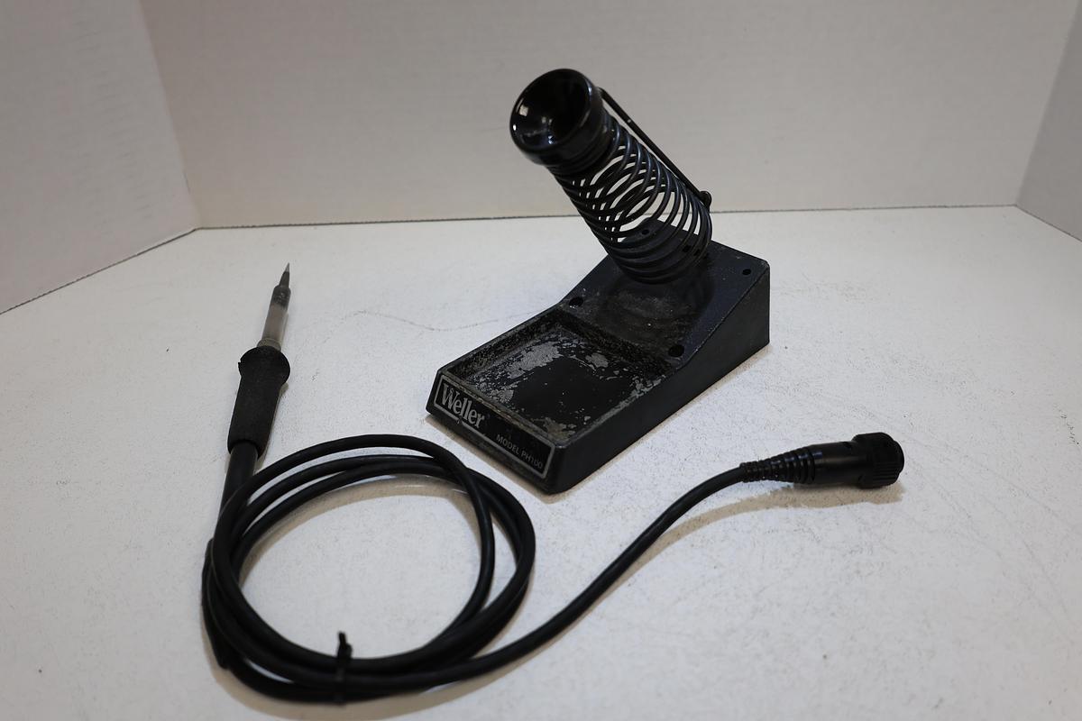 Used Weller I041 Soldering Iron Pencil w/ PH100 Stand & Cable Used