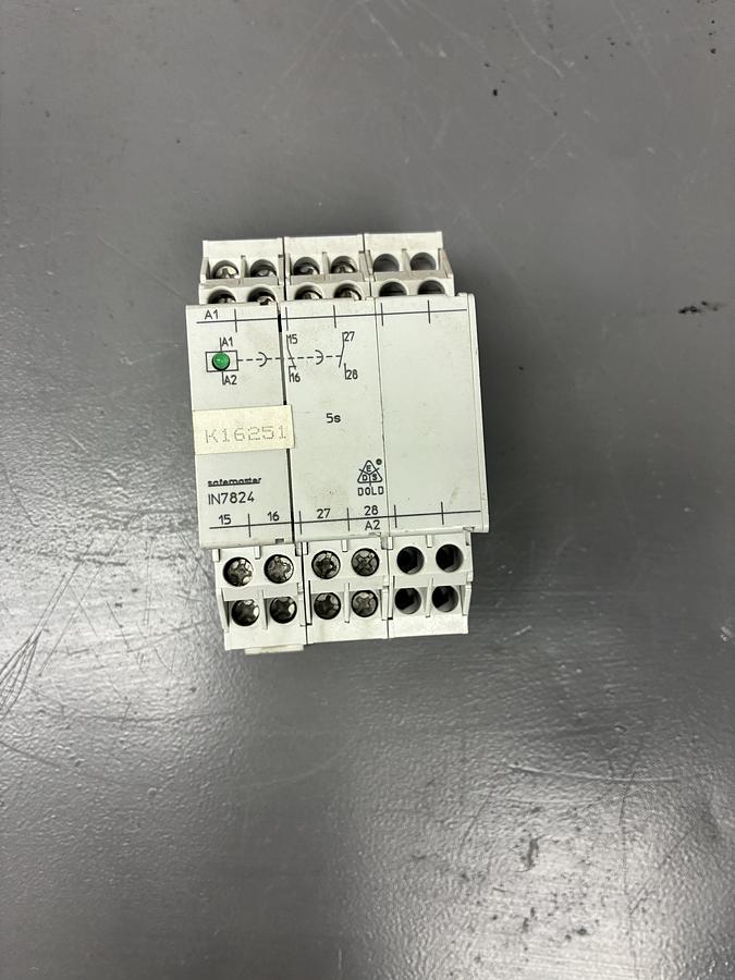 Used E. Dold u. Söhne KG IN 7824.21/100 (0036387) 0,5s Delay Module GHC-37
