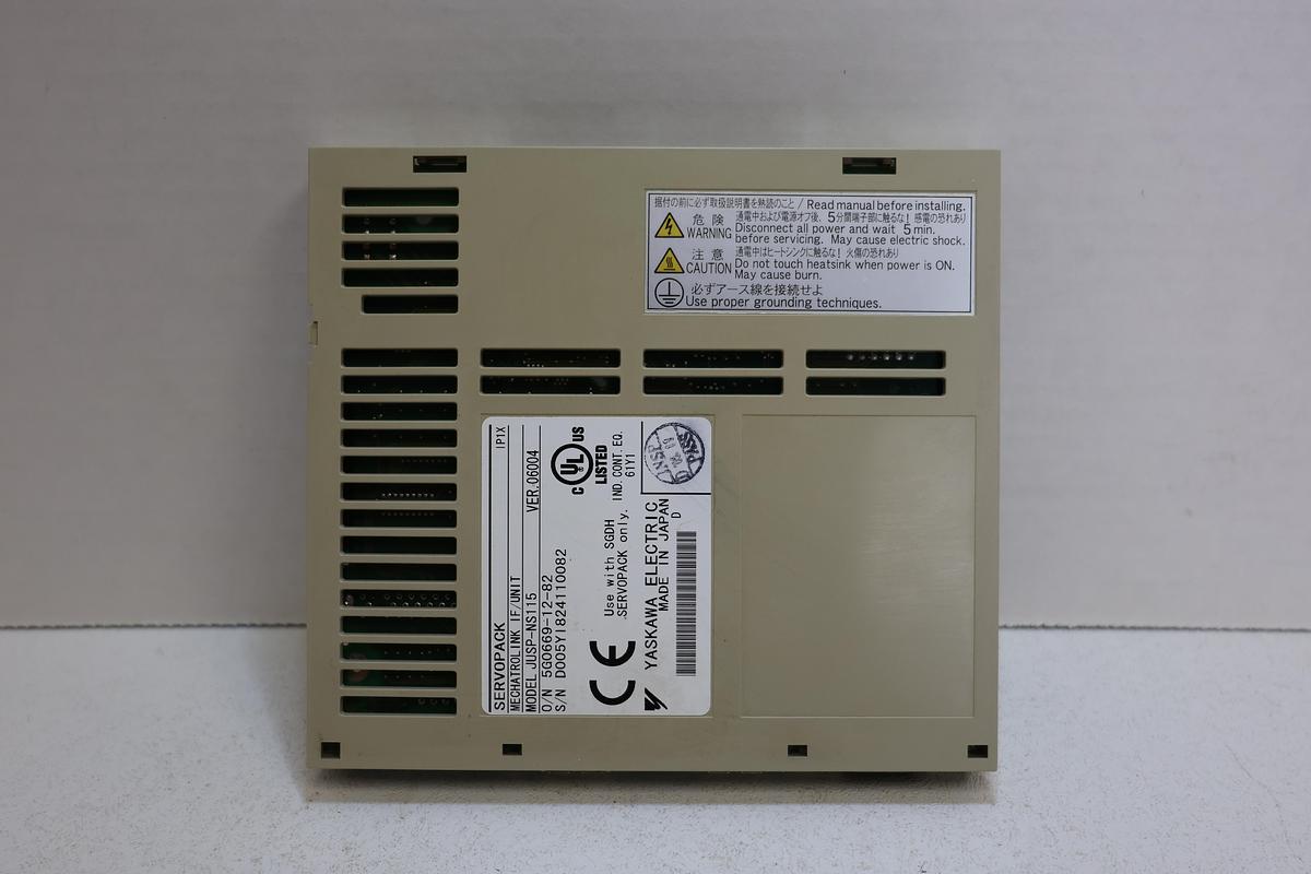 Used Yaskawa JUSP-NS115 MECHATROLINK Interface Unit Servo Module Used