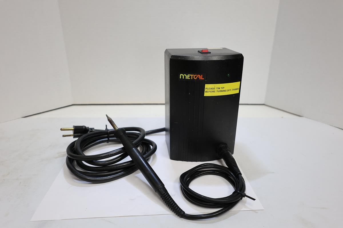 Used Metcal SP-PW1-10 Soldering System w/ Handpiece Tested Working 115V